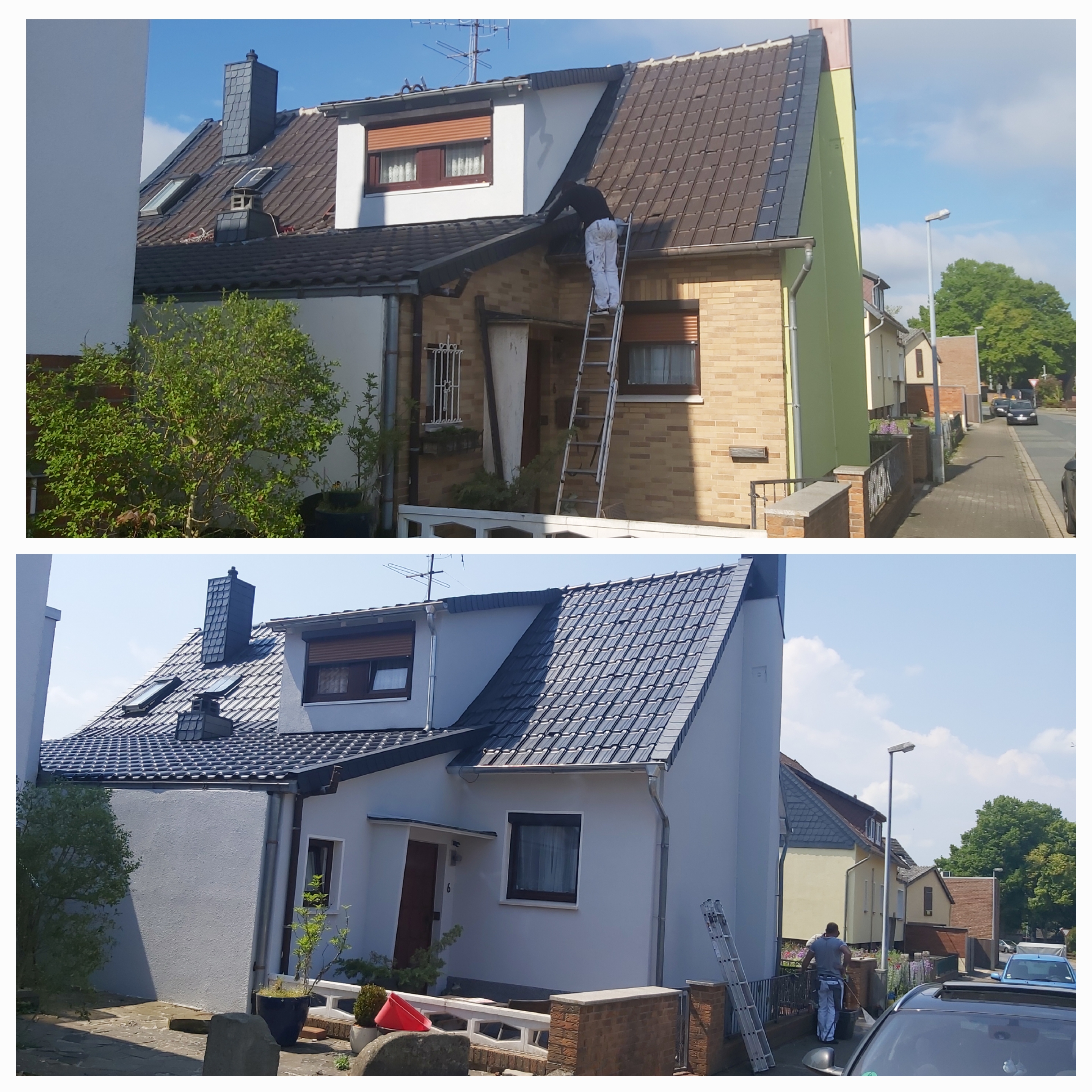 Weitere Fassadenarbeit von Firma Veith